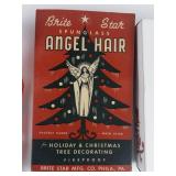 Vintage Group of Three Angel Hair for Decorating in Original Packaging