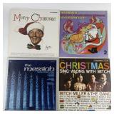 Group of 4 Christmas Records