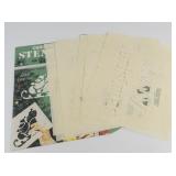 Vintage Christmas Stencils for Glass Wax