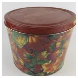 HANDMADE CHRISTMAS ORNAMENT Assortment in Large Tin