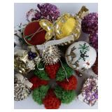 HANDMADE CHRISTMAS ORNAMENT Assortment in "A Christmas Story" Tin