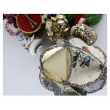 HANDMADE CHRISTMAS ORNAMENT Assortment in "A Christmas Story" Tin