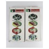 Vintage 1968 Set of Two Doubl Glo Silver Tinsel Each 25 Feet Long