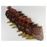 Group of 7 Pop-Out Turkeys