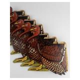 Group of 7 Pop-Out Turkeys