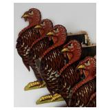 Group of 7 Pop-Out Turkeys