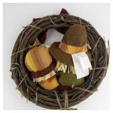 Welcome Scarecrow Fall Wreath