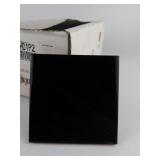 Centerpiece Decor - Group of 20 Black Square Tiles 4.25"