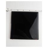 Centerpiece Decor - Group of 20 Black Square Tiles 4.25"