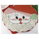 Large Lot of (Handmade) Christmas Decor. Christmas Tree Skirt, Apron, Placemats, Stockings & More!