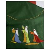 Large Lot of (Handmade) Christmas Decor. Christmas Tree Skirt, Apron, Placemats, Stockings & More!