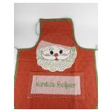 Large Lot of (Handmade) Christmas Decor. Christmas Tree Skirt, Apron, Placemats, Stockings & More!