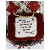 Christmas Basket & Pillows