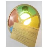 Vintage Revolving Colored Lens. Working!