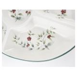 Pfaltzgraff "Winterberry" 5 Part Oval Divided Server