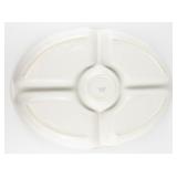 Pfaltzgraff "Winterberry" 5 Part Oval Divided Server