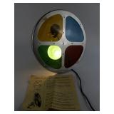 Vintage ELDECOR Revolving Color Lens. Working.