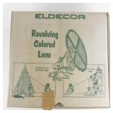 Vintage ELDECOR Revolving Color Lens. Working.