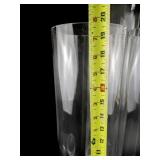 Group of 3 ***Tall*** 20 & 25 inch Cylinder Vases - For Flowers or Fill with Decor
