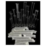 Large Test Tube Vase Stand - with Tubes