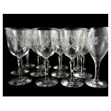 LIBBEY "Candlelight" set of Water goblets