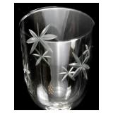 LIBBEY "Candlelight" set of Water goblets