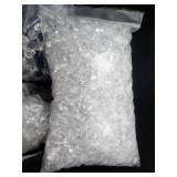 DISPLAY DECOR - Bags of Glass and Acrylic Marble-Like Balls and Beads