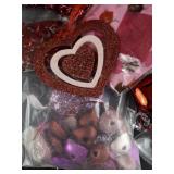 Lot of Valentines Decorations & Lights Working!