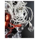Lot of Valentines Decorations & Lights Working!