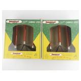 VINTAGE PARAMOUNT - Set of Two Electric Candle Lites. Both WORKING!!!