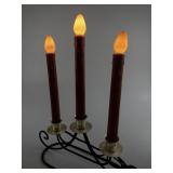 VINTAGE PARAMOUNT - Set of Two Electric Candle Lites. Both WORKING!!!