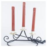 VINTAGE PARAMOUNT - Set of Two Electric Candle Lites. Both WORKING!!!