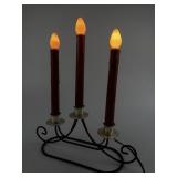 VINTAGE PARAMOUNT - Set of Two Electric Candle Lites. Both WORKING!!!