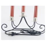 VINTAGE PARAMOUNT - Set of Two Electric Candle Lites. Both WORKING!!!