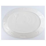 VINTAGE MCM NASCO R8950 Ceramic Embossed Thanksgiving Turkey Platter 18 7/8x14 1/4" Painted Made In Japan (original Box)