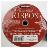 4 Large Rolls of Kirkland Holiday Ribbon