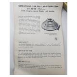 Vintage ***HEIRESS** Rotating Christmas Tree Turner Stand with Original Packaging - WORKS - EXCELLENT CONDITION