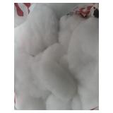 Large Lot of White Fluff/Faux Snow for X-Mas Decor
