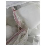Large Lot of White Fluff/Faux Snow for X-Mas Decor