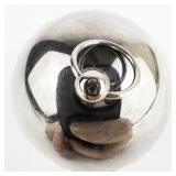 Wallace Silversmiths  1988 "Holiday Bells & Medallions" silver plate Christmas Sleigh Bell Ornament . Limited Edition 18th in a Series