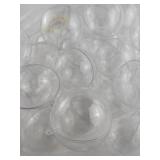 Set of 48 - Craft Balls Acrylic Ball Transparent - 3in diameter approx