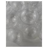 Set of 48 - Craft Balls Acrylic Ball Transparent - 3in diameter approx