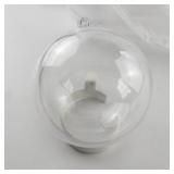 Set of 48 - Craft Balls Acrylic Ball Transparent - 3in diameter approx