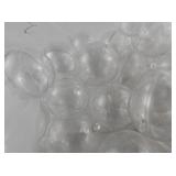 Set of 36 - Craft Balls Acrylic Ball Transparent - 2.25 in diameter approx