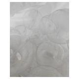 Craft Balls Acrylic Ball Transparent - 3 Different Sizes - Total 34