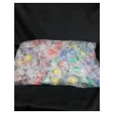 Lot of Mixed Color Plastic Balls