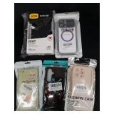 Lot of 6 Smartphone Cases - Various Models and Brands