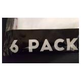 Lot of Heavy Duty Plastic Tablecloths (6 Packs) and Davvshoc Bag