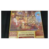 1008-Piece Advent Calendar Jigsaw Puzzle with Poster - X 5