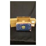 University Logo Blue Zipper Pouch - Lot of 3